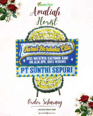 Papan Bunga Duka di Cipandanwangi